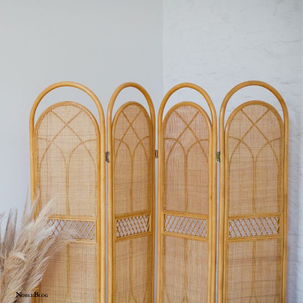 Rattan Möbel nachhaltig - Rattan Raumtrenner