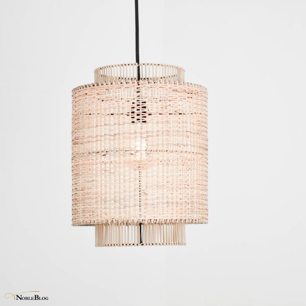 Rattan Möbel nachhaltig - Lampe aus Rattan