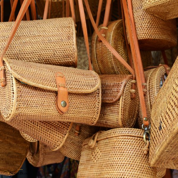 Rattan Möbel nachhaltig - Taschen aus Rattan