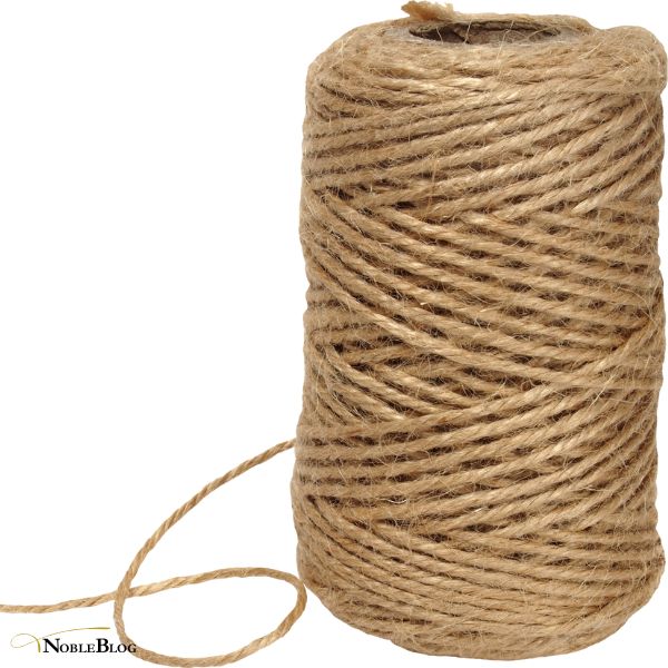 Nachhaltige Naturstoffe für Dekoration - Juteschnur