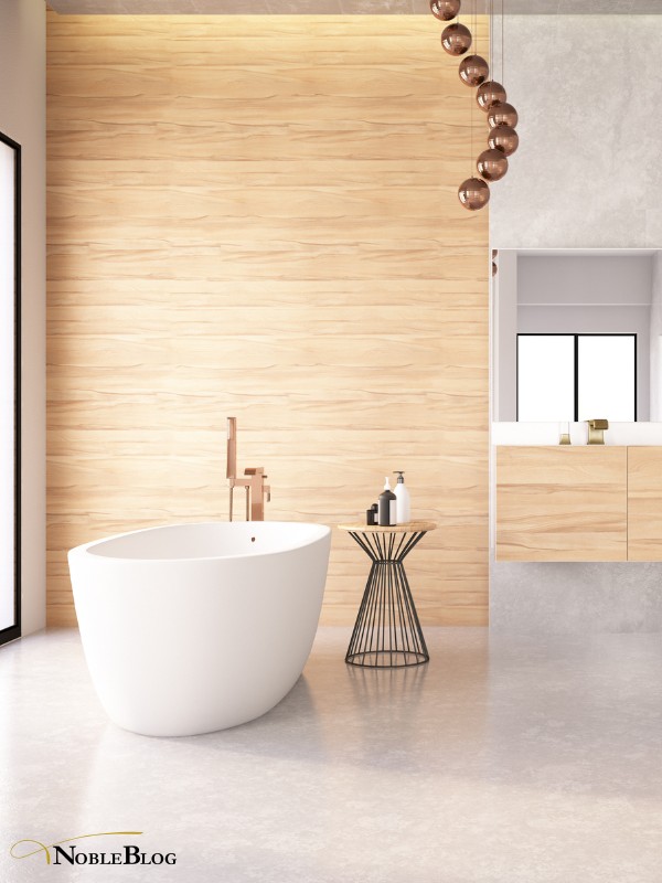 Minimalismus vs. Maximalismus – minimalistisches Badezimmer Minimalismus vs. Maximalismus - minimalistisches Badezimmer