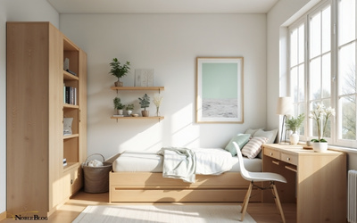 Jugendzimmer einrichten-Skandi-Jugendzimmer