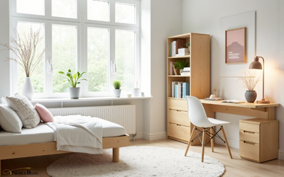 Jugendzimmer einrichten-Skandi-Jugendzimmer modern